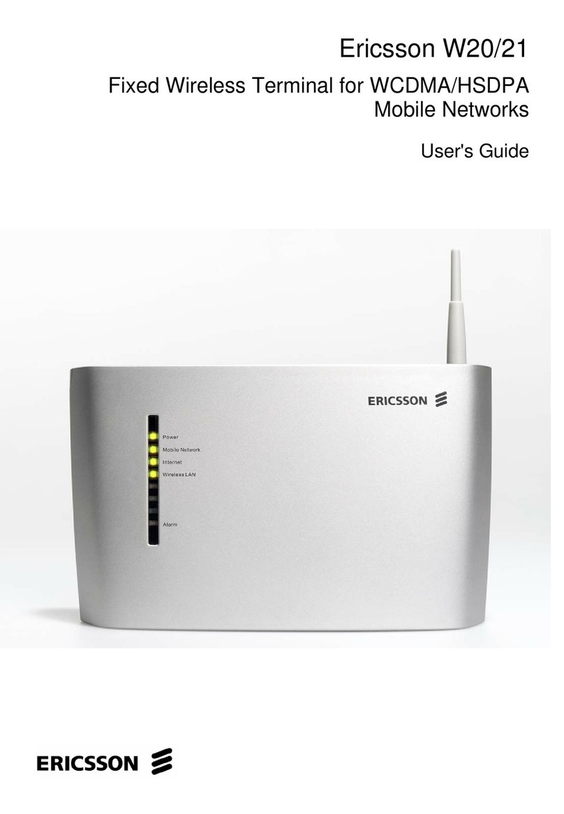 Ericsson W20 user guide