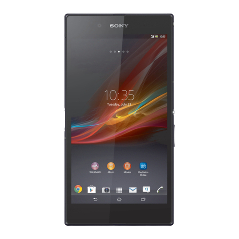 Sony Xperia Z Ultra C6833 User manual