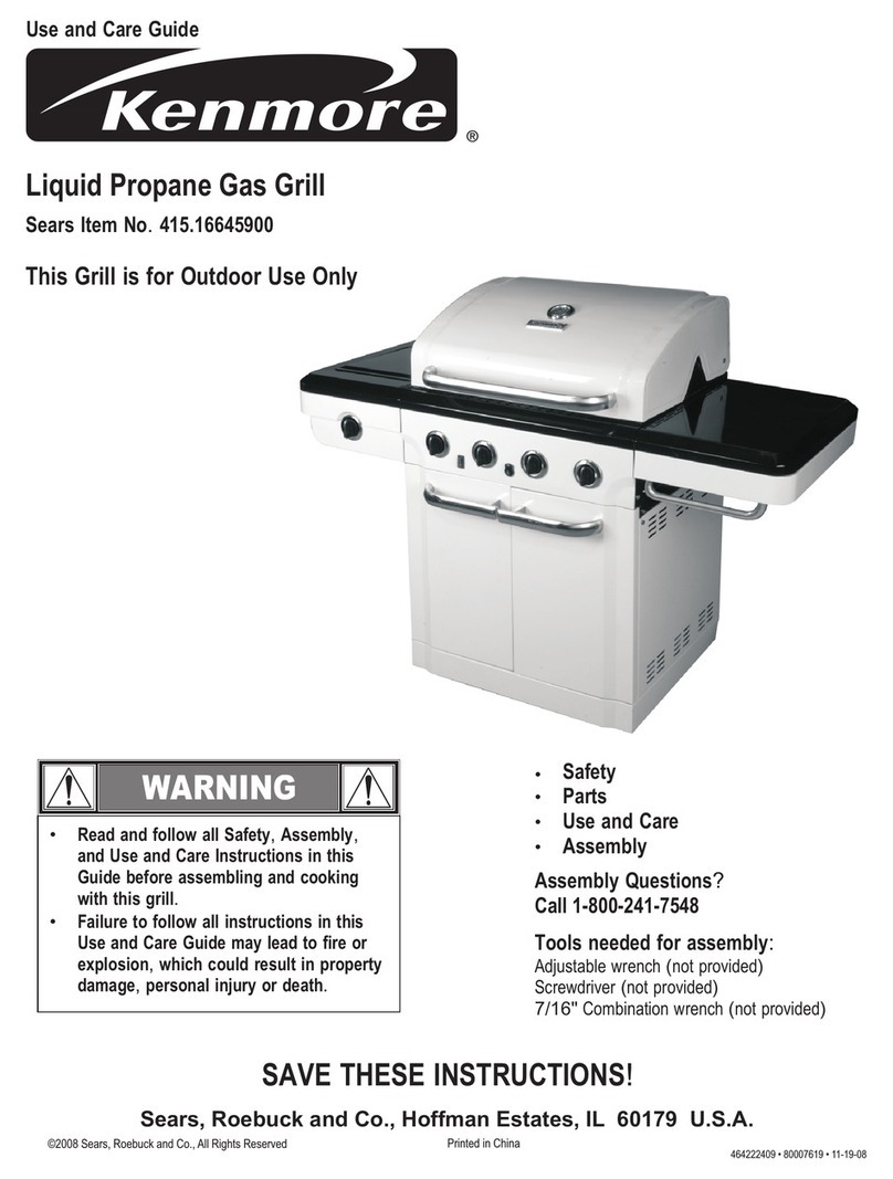Kenmore 415.16645900 Use and care guide