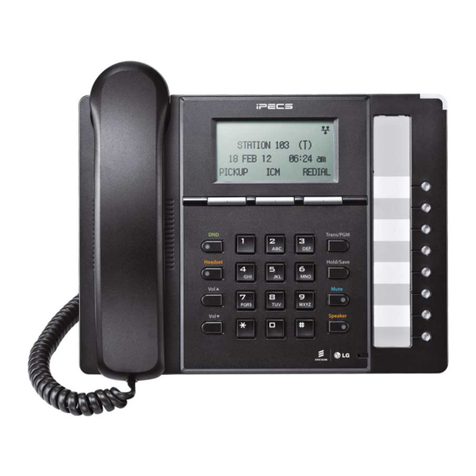 LG-Ericsson iPECS LIP-8008E User manual