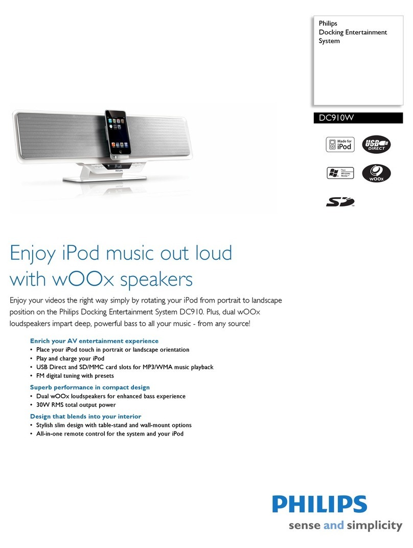 Philips DC910W User manual
