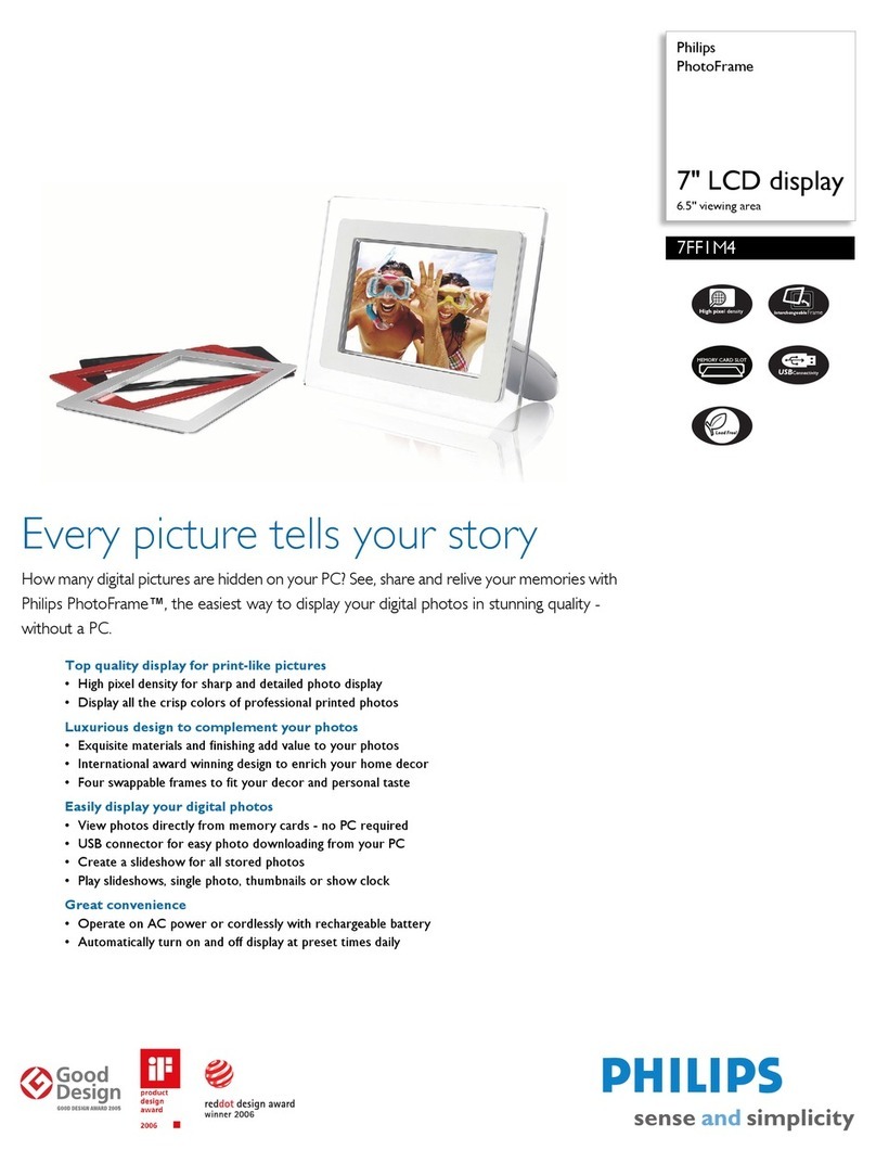 Philips 7FF1M4/37 Specifications Philips 7FF1M4/37 Specifications