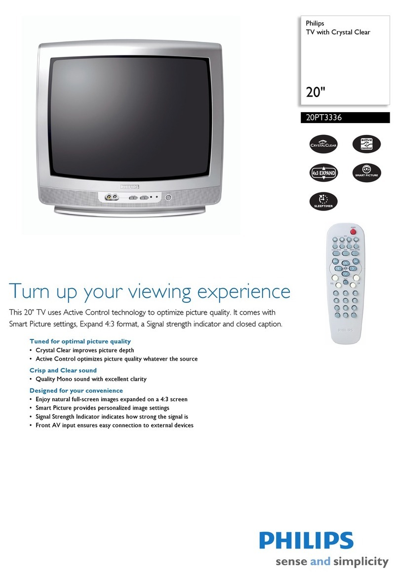 Philips 20PT3336 User manual