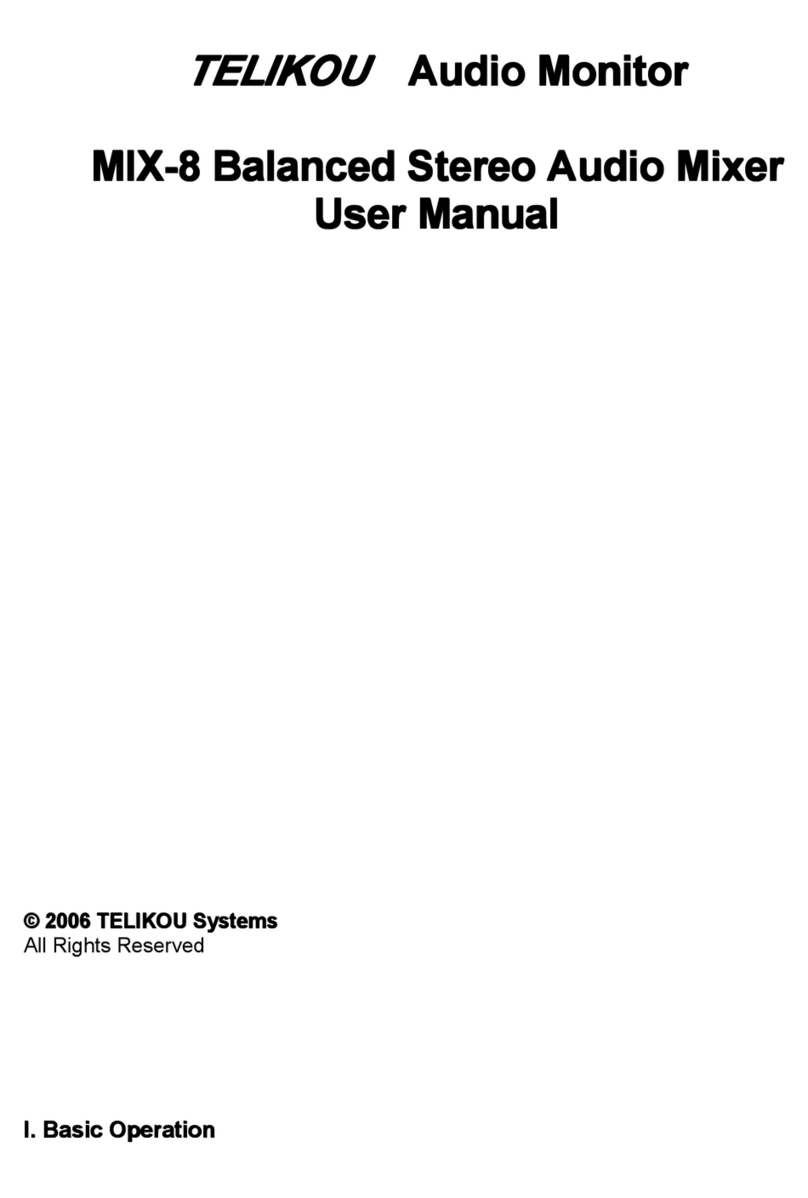Telikou MIX-8 user manual