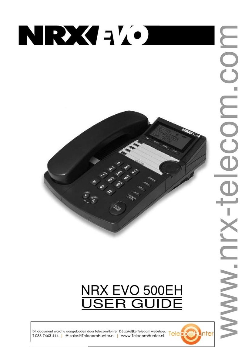 Trojan Telecom NRX EVO 500EH User manual
