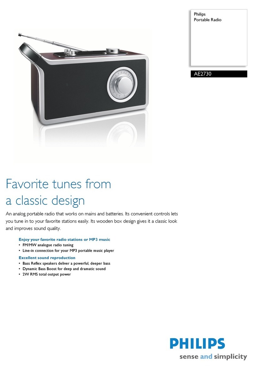 Philips AE2730 User manual