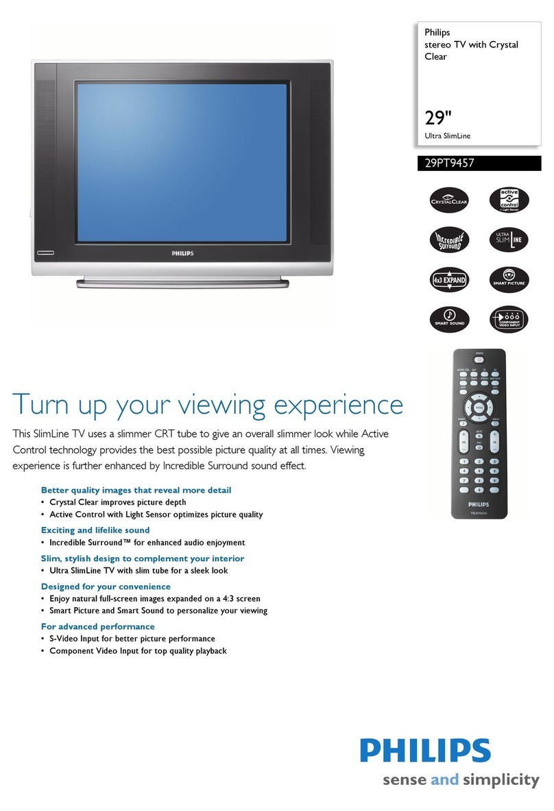 Philips 29PT9457 User manual