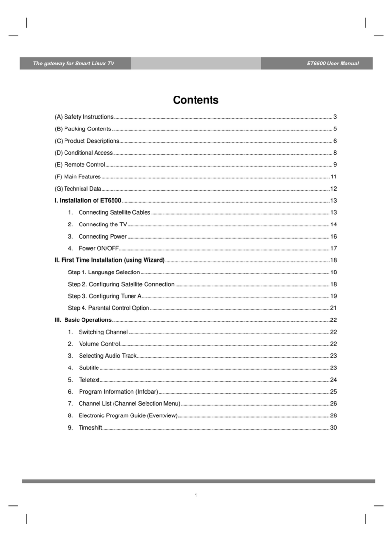 Xtrend ET6500 user manual
