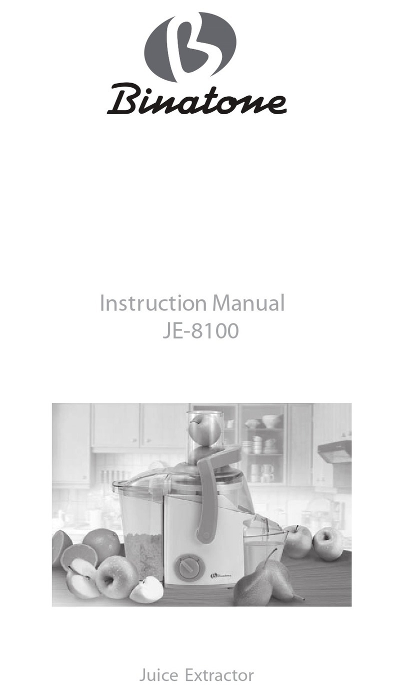 Binatone JE-8100 instruction manual