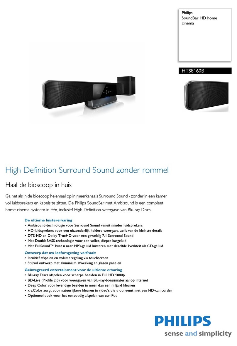 Philips HTS8160B Specifications