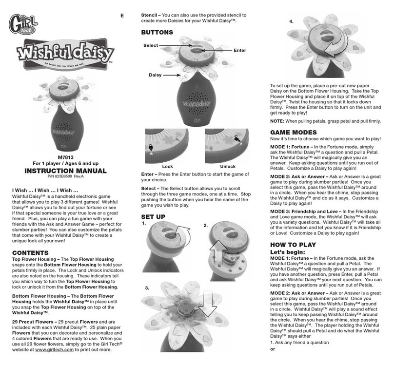 Wishful Daisy M7813 instruction manual