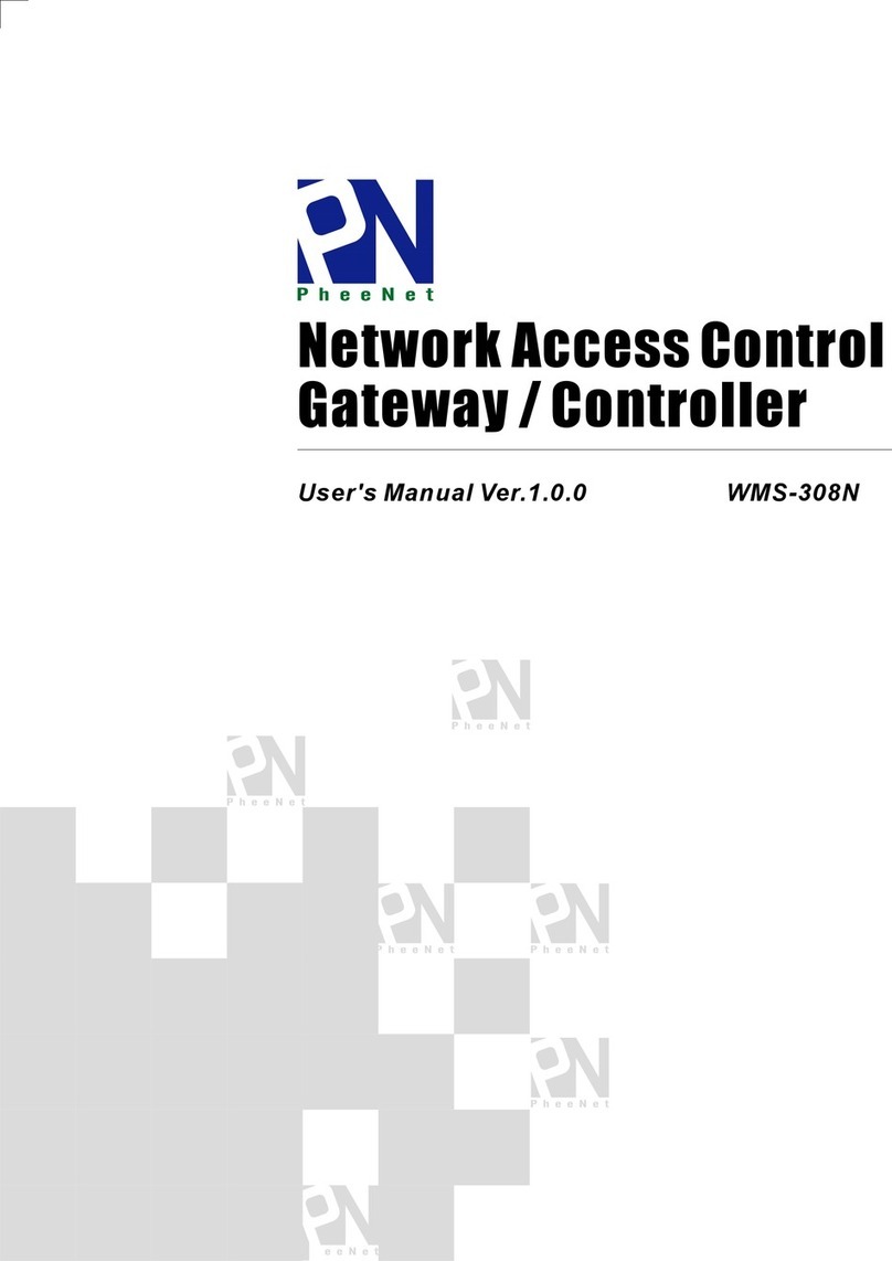 PheeNet WMS-308N user manual