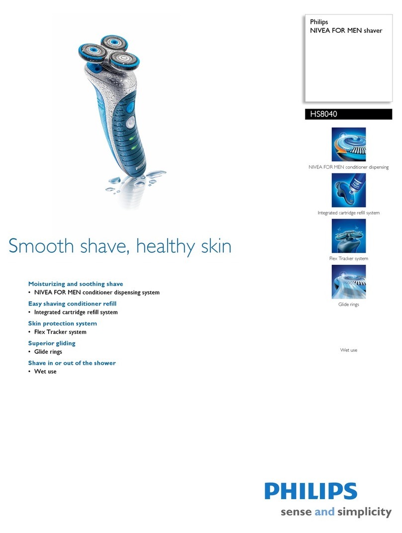 Philips CoolSkin HS8040 User manual