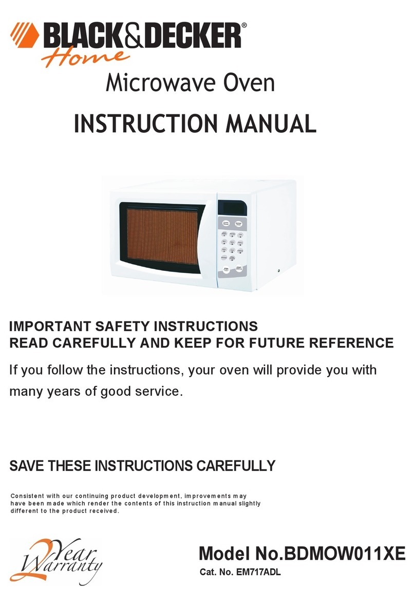 Black & Decker BDMOW011XE User manual