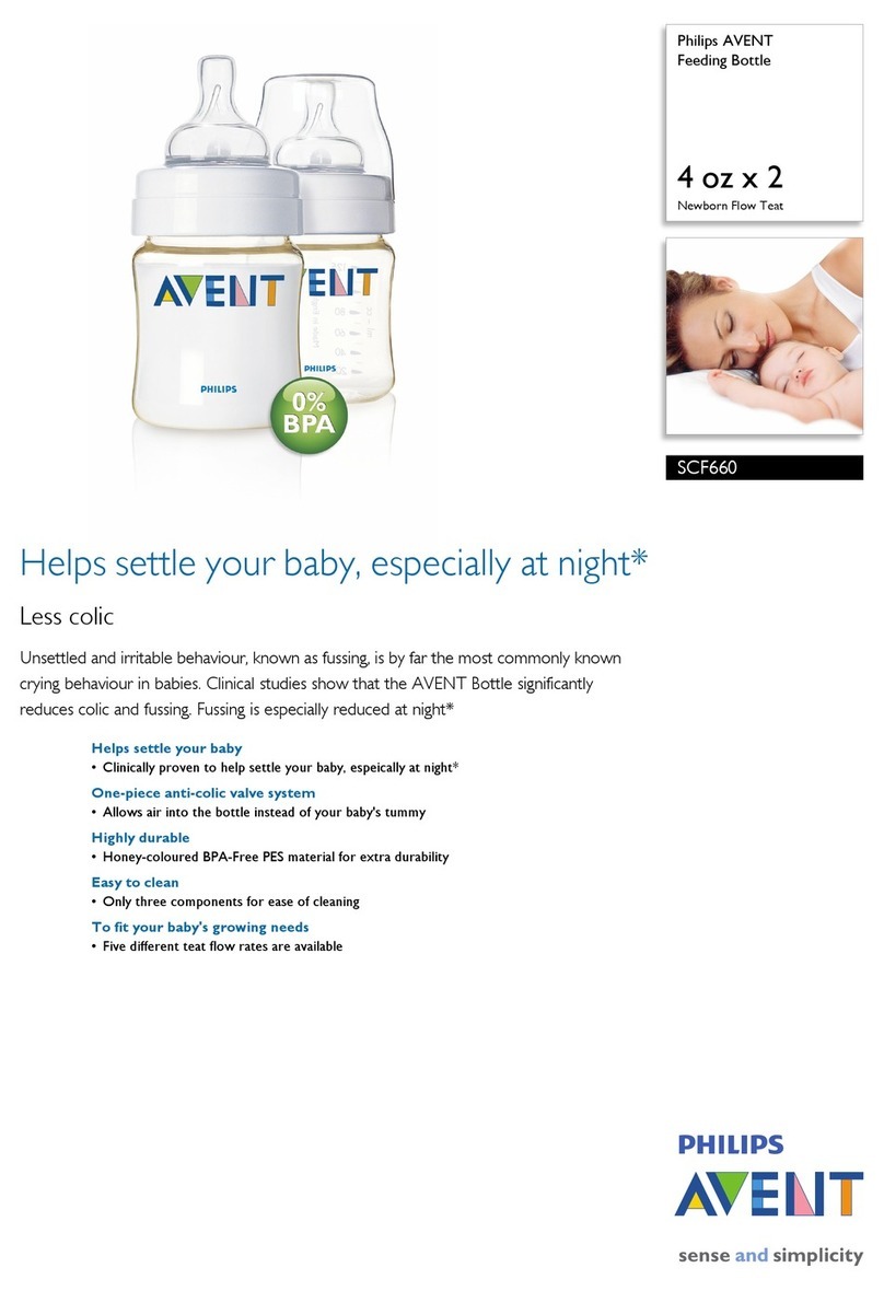 Philips AVENT SCF660 User manual
