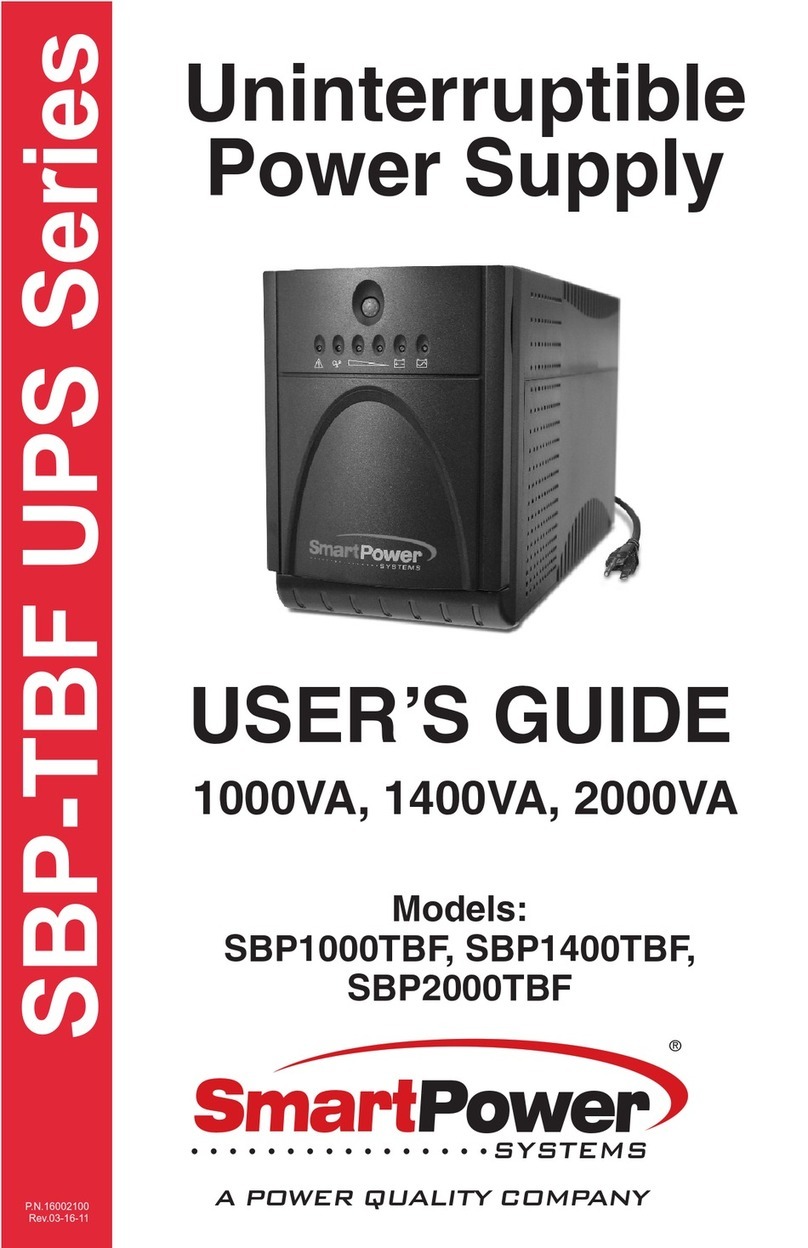 Smart power SBP1000TBF User manual