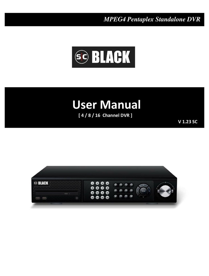 Black 4 Channel DVR user manual