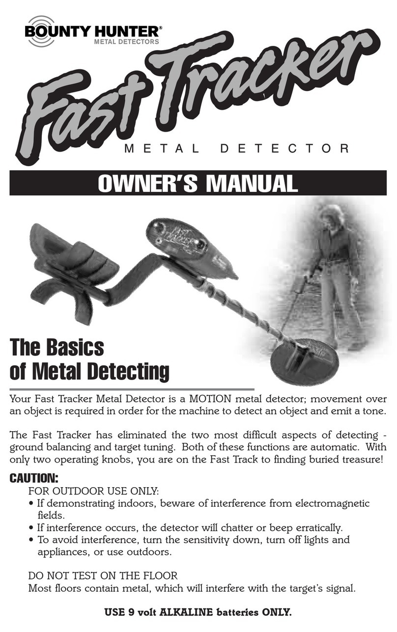 Bounty Hunter Fast Tracker User manual