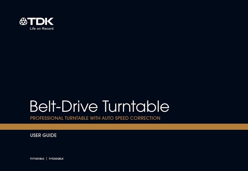 TDK TVT1001BLK user guide