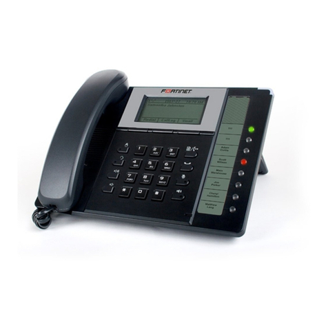 Fortinet FortiFone-350i User manual Fortinet FortiFone-350i User manual
