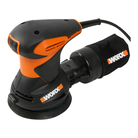 Worx WX652 Safety and operating manual