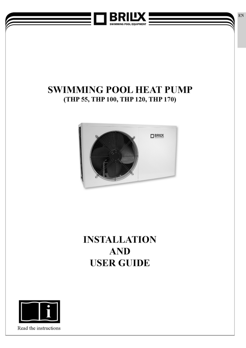 Brilix THP 170 Installation and user guide