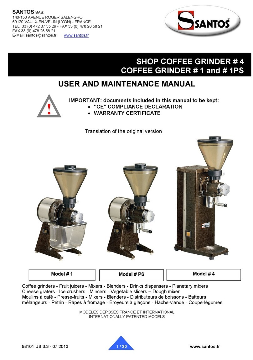 Santos 4 User and maintenance manual