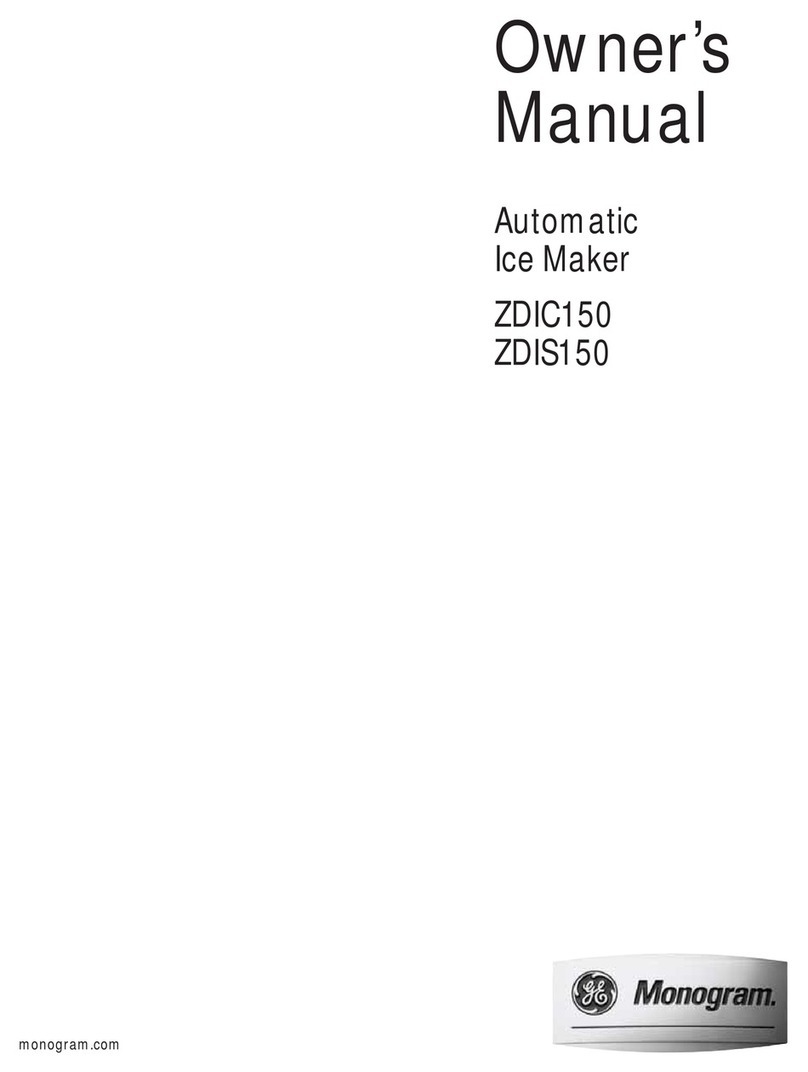 Monogram ZDIC150 User manual