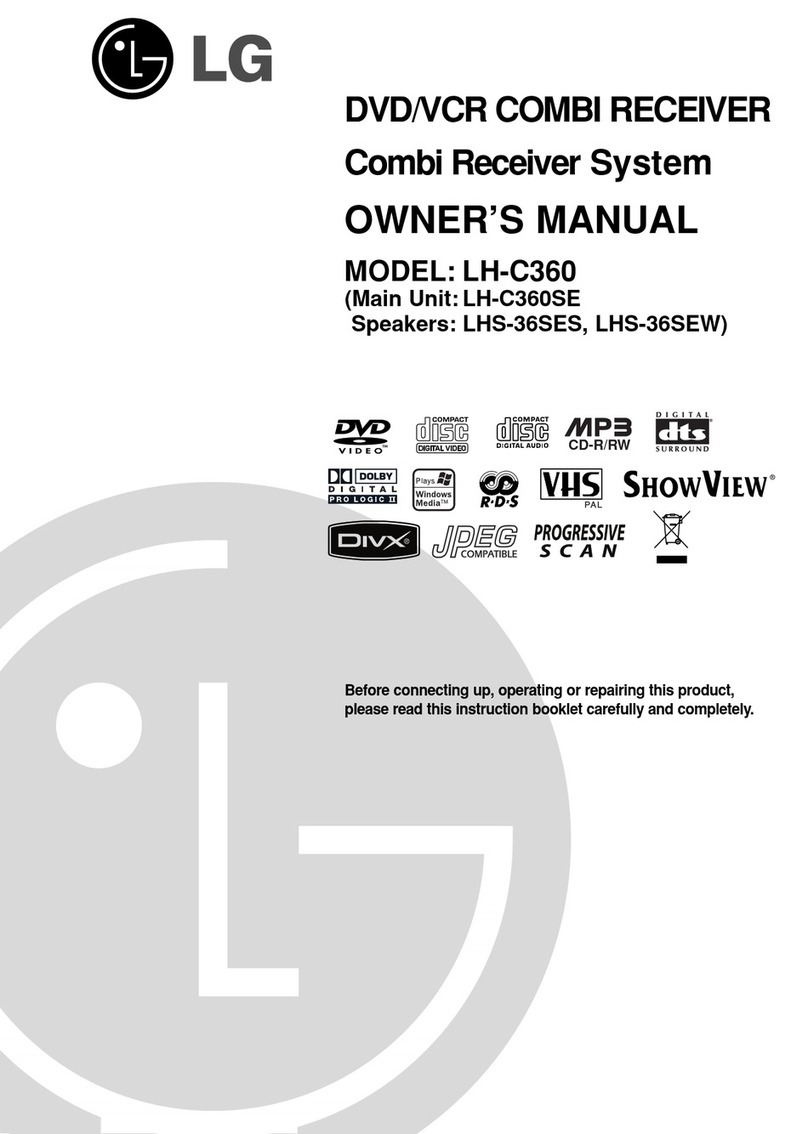 LG LH-C360 User manual