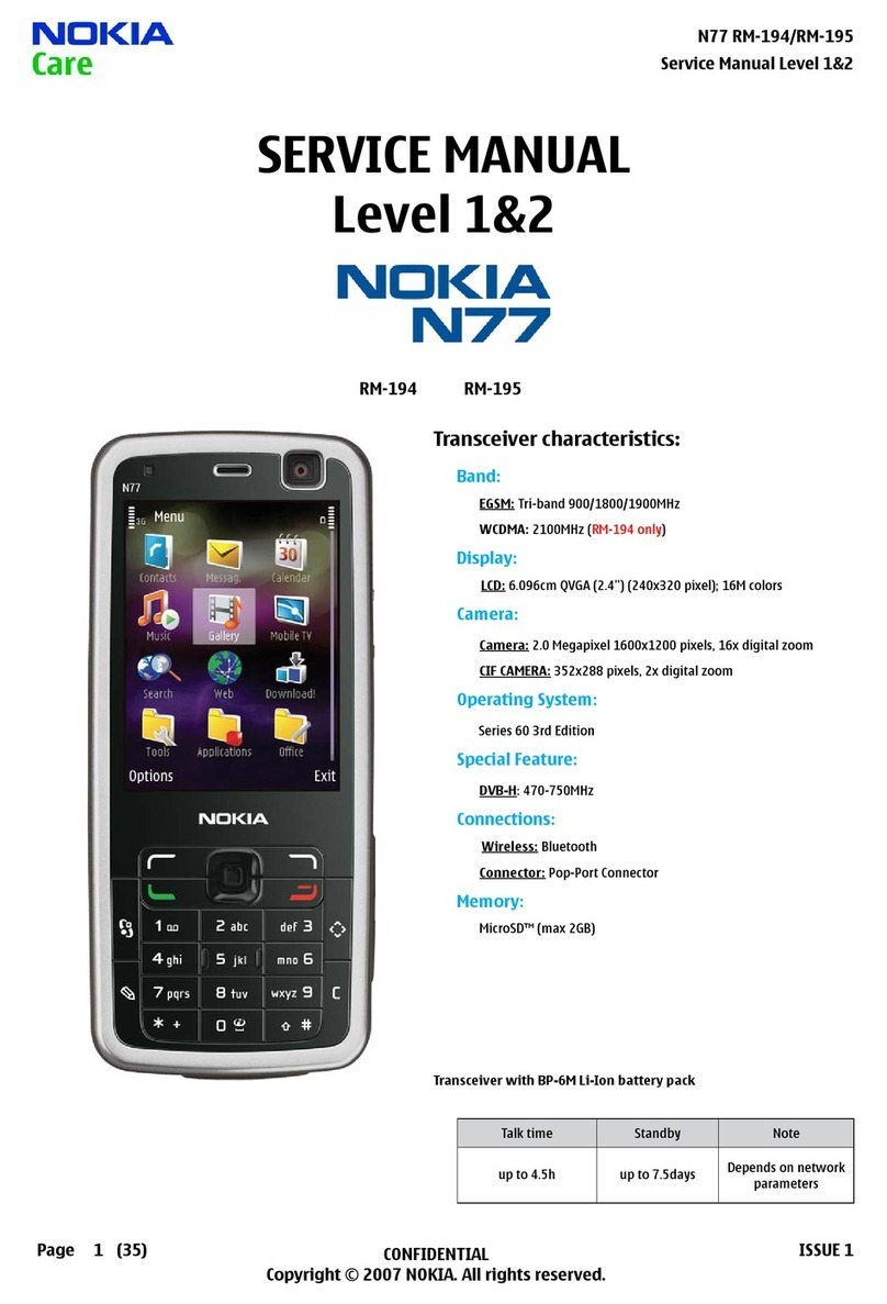 Nokia N77 User manual