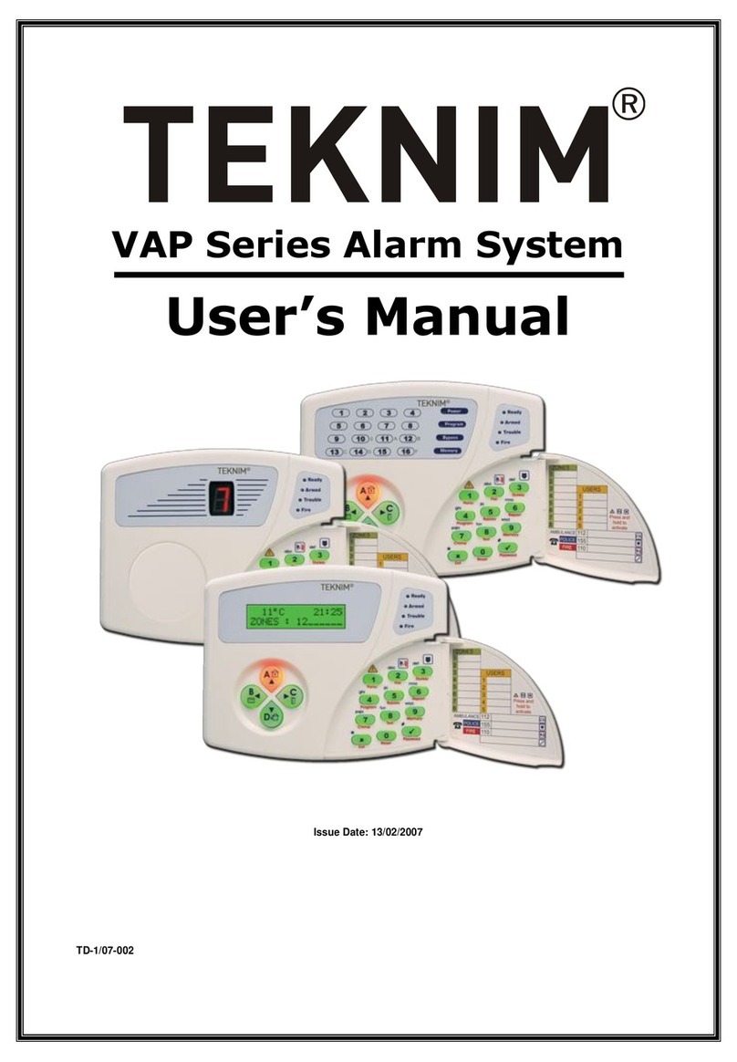 Teknim VAP Series user manual