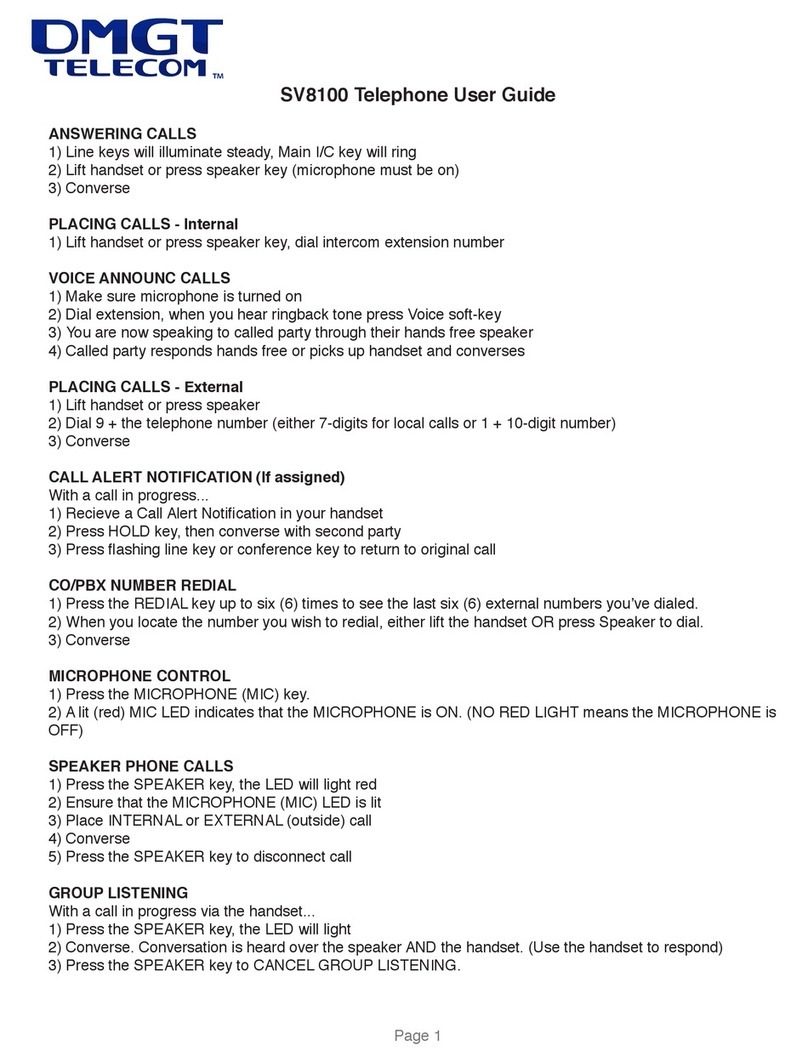 DMGT SV8100 user guide