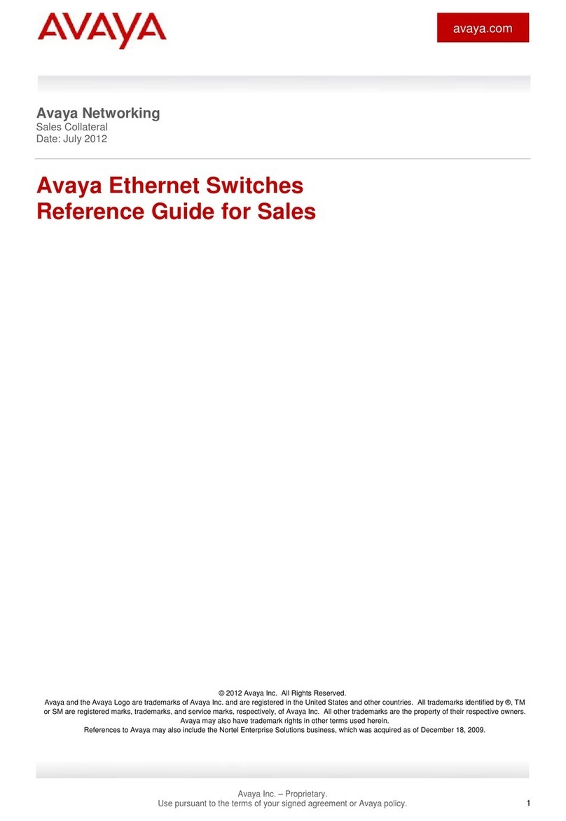 Avaya 9000 Series User manual