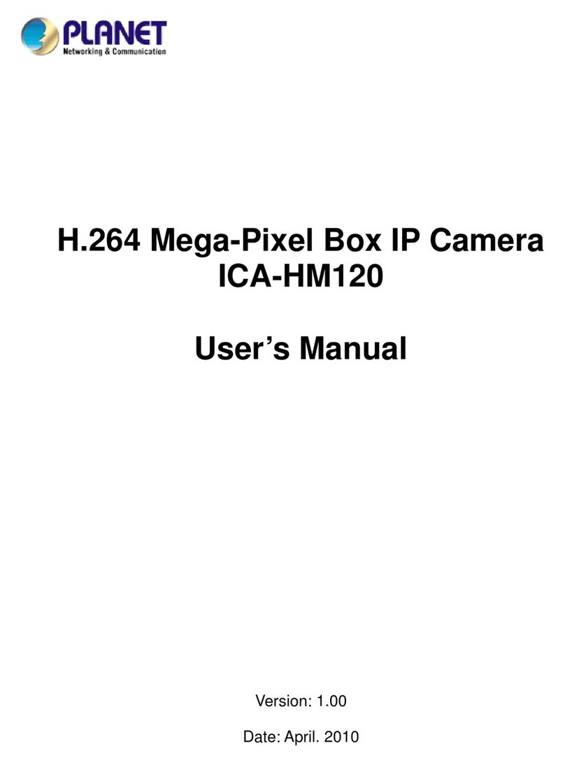 Planet ICA-HM120 User manual