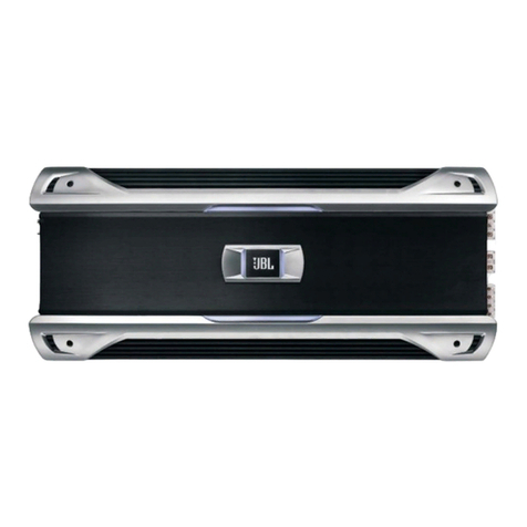 JBL GTO 24001 User manual