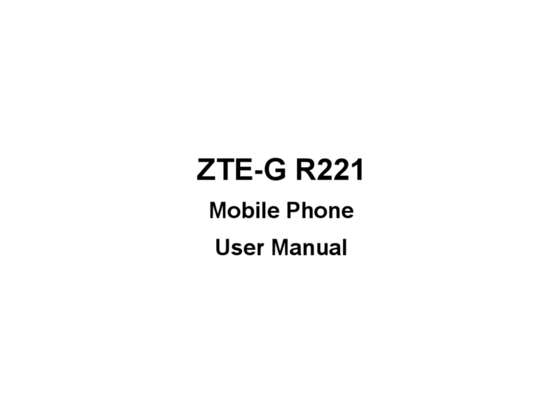Zte G R221 user manual