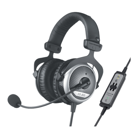 Beyerdynamic HS 800 Digital User manual