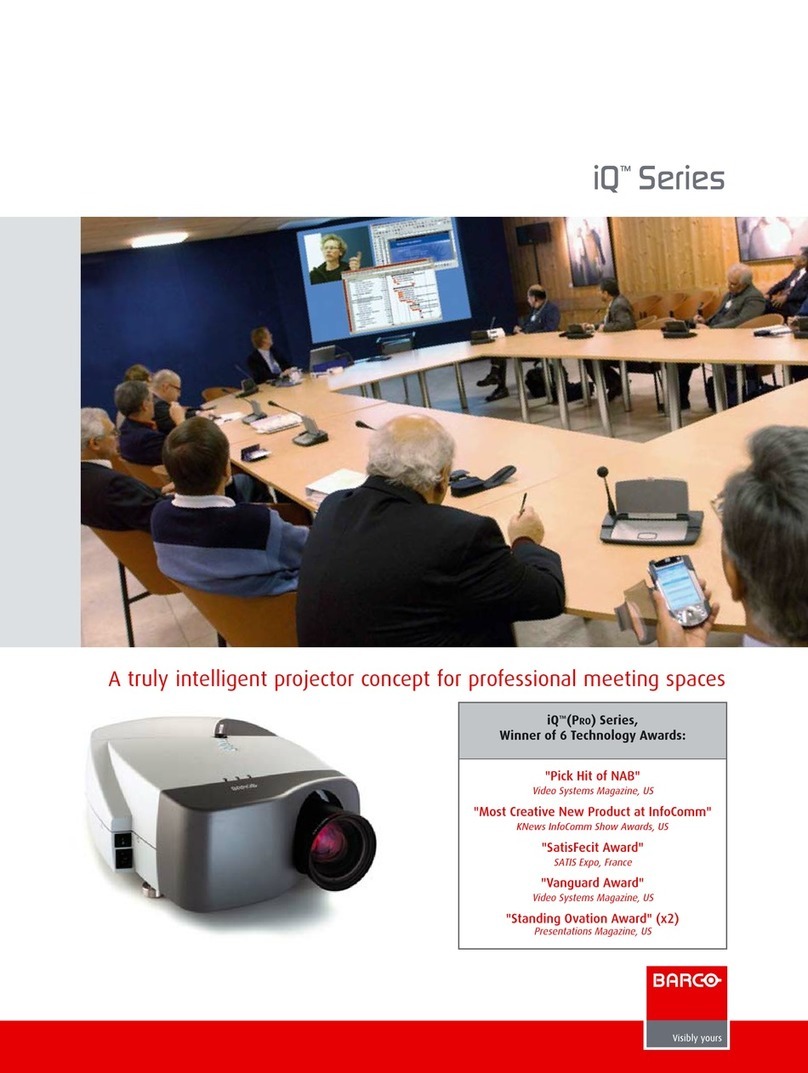 Barco iQ series Brochure & specs