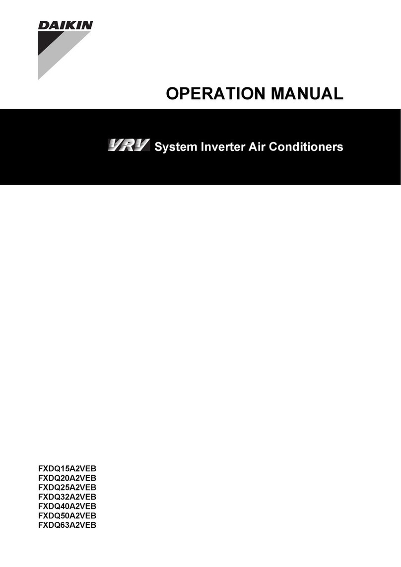 Daikin FXDQ15A2VEB User manual