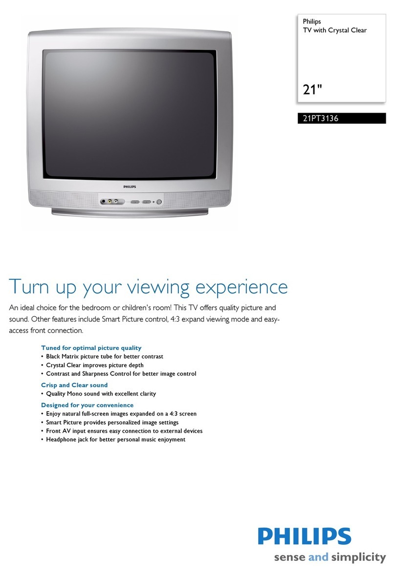 Philips 21PT3136 User manual