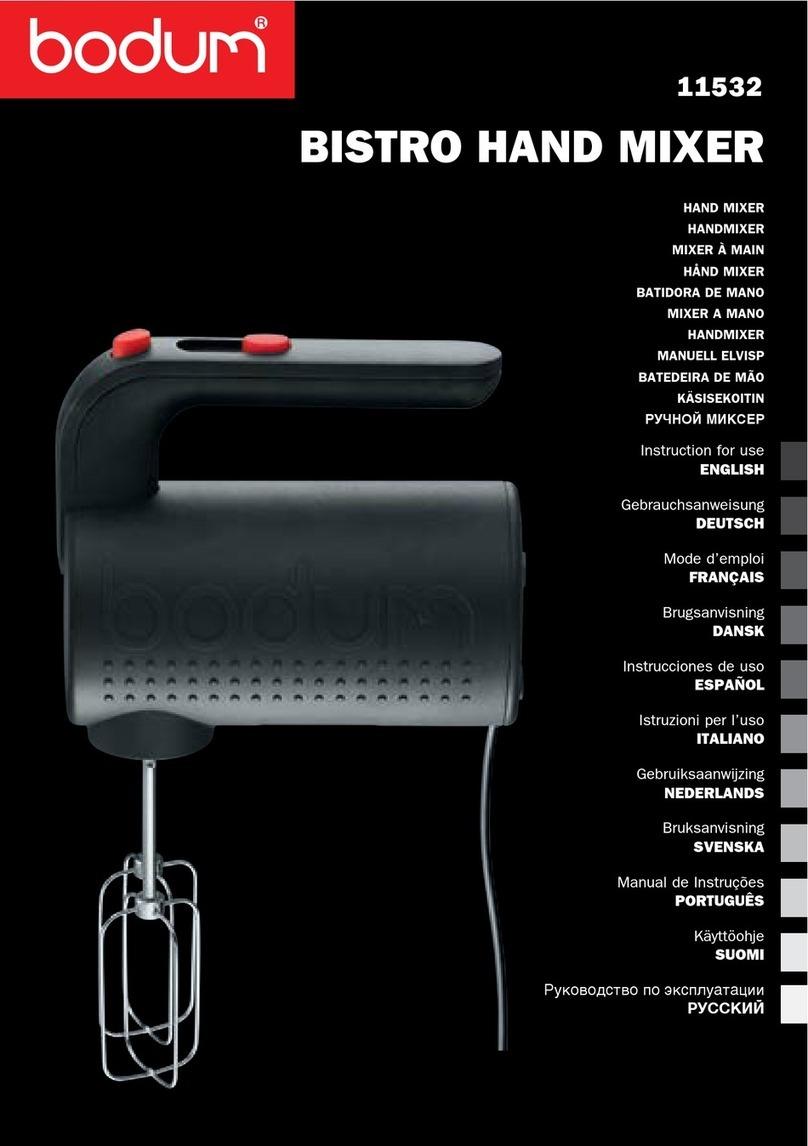 Bodum BISTRO 11532 User manual