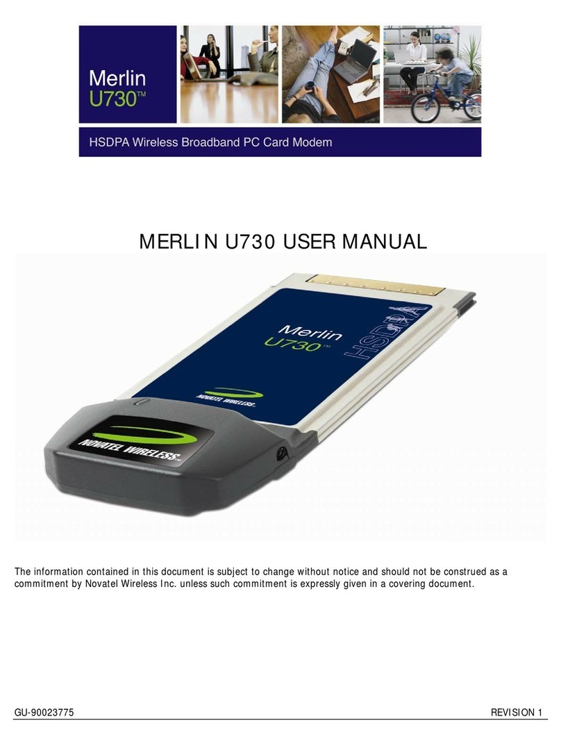 Merlin U730 user manual