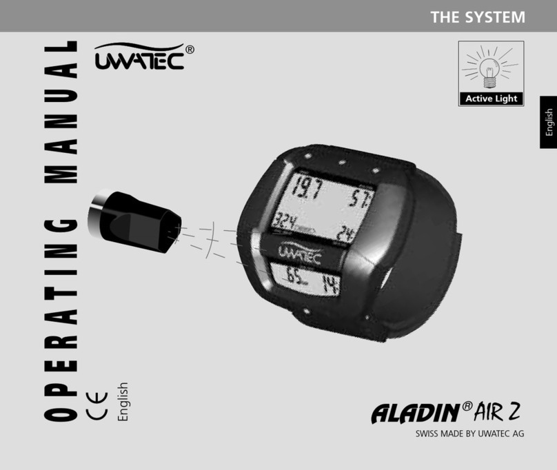 Uwatec Aladin Air z User manual