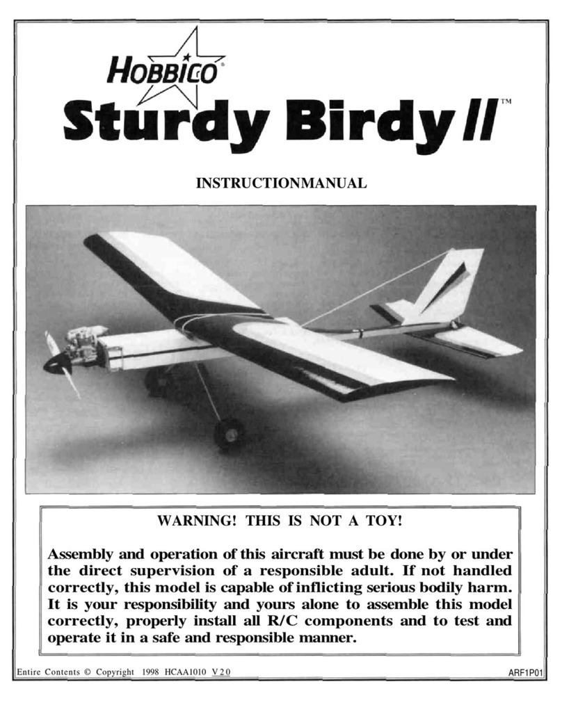Hobbico Sturdy Birdy II User manual