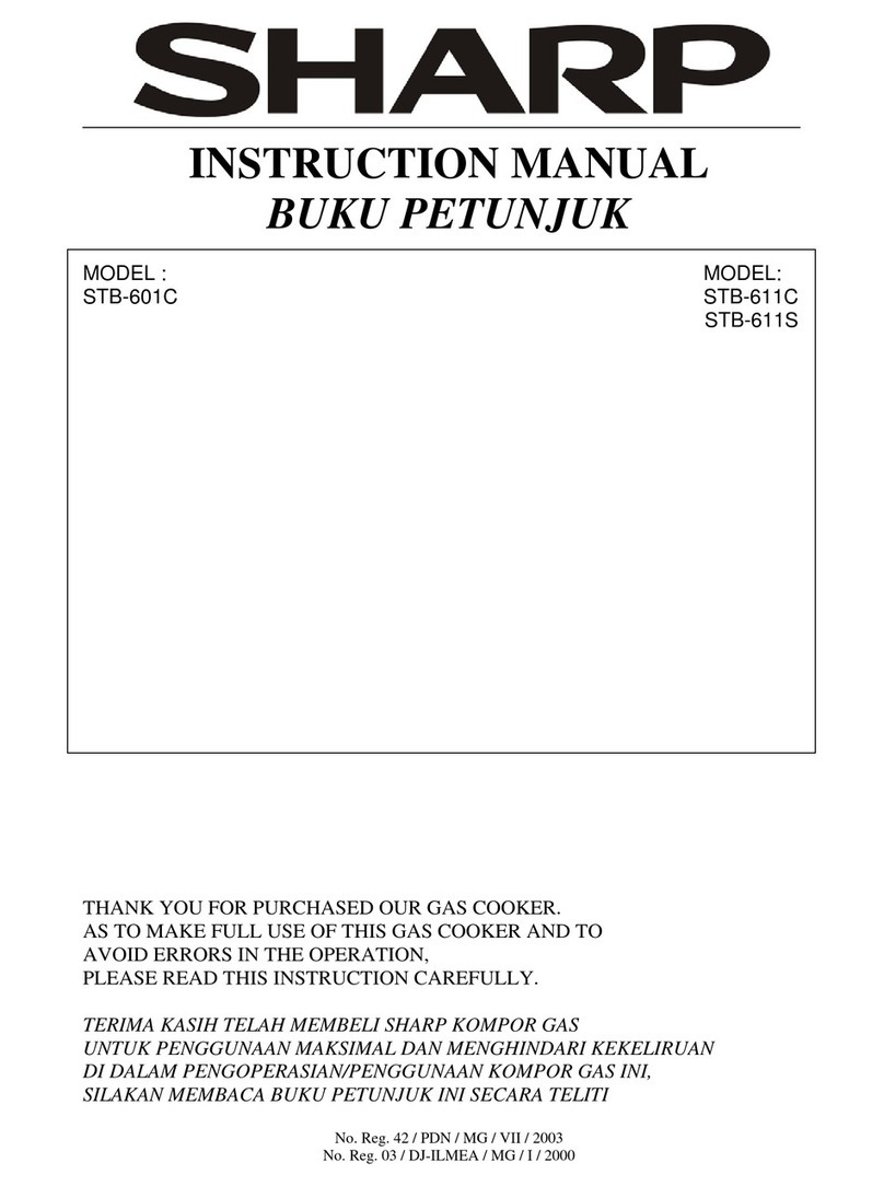 Sharp STB-611C User manual