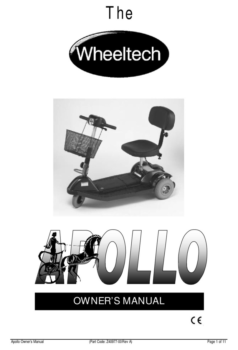 Wheeltech Apollo owner's manual