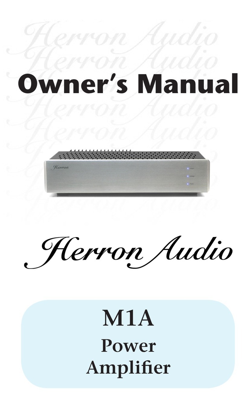 Herron Audio M1A User manual Herron Audio M1A User manual