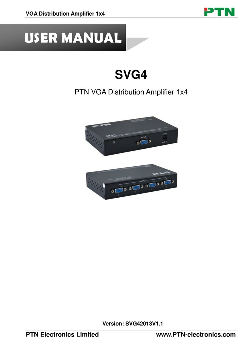 PTN SVG4 User manual