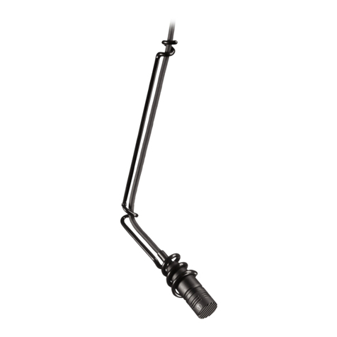 Audio Technica U853A Installation and operation