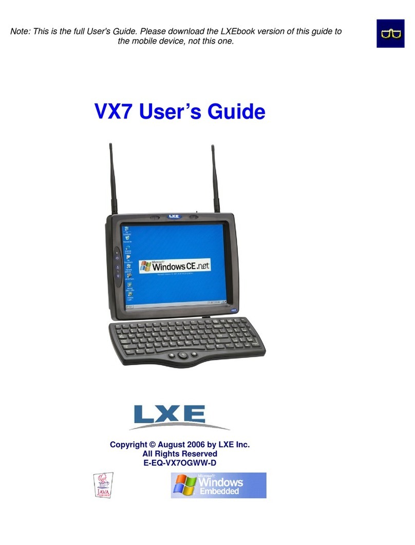 LXE VX7 user guide